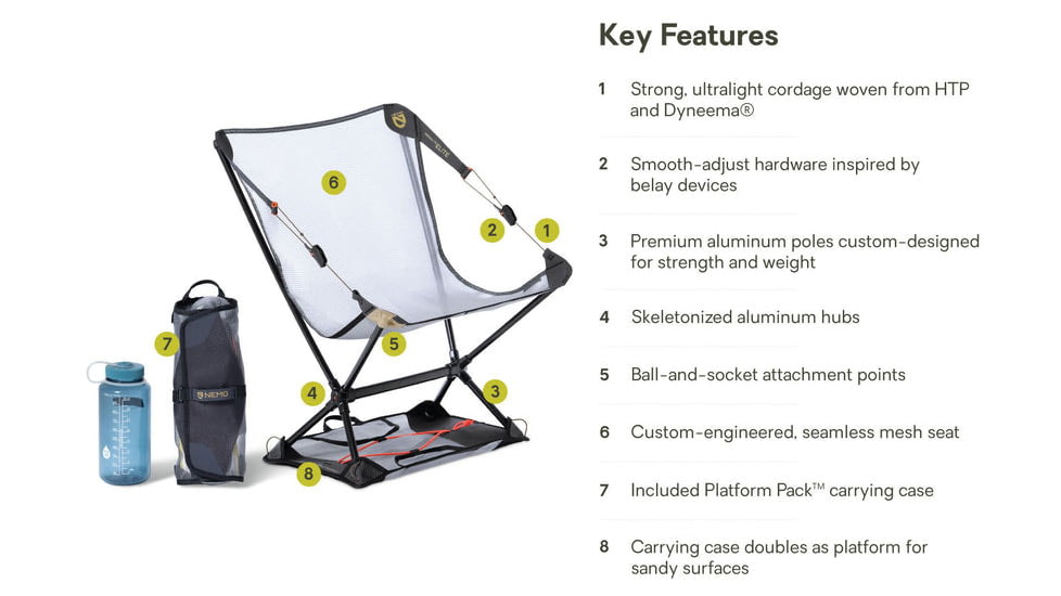 NEMO Equipment 2026 Moonlite Elite Chair