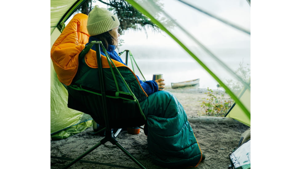 NEMO Equipment Puffin Blanket - 1 Person, Grasshopper/Sage, 811666031730