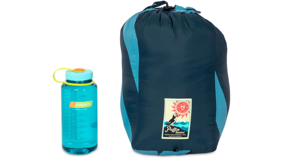 NEMO Equipment Puffin Insulated Blanket, Stormy Night Fern, 2 Person, 811666033840