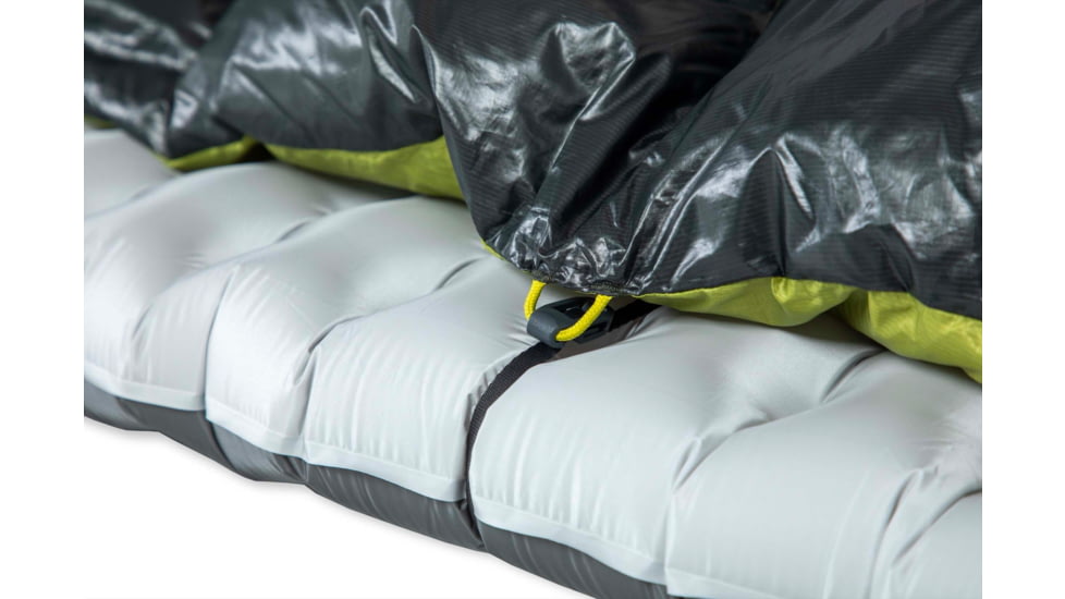 NEMO Equipment Pulse UL Quilt 20/30F Regular Endless Promise Sleeping Bag, Birch Bud / Goodnight Gray, Regular, 811666036162
