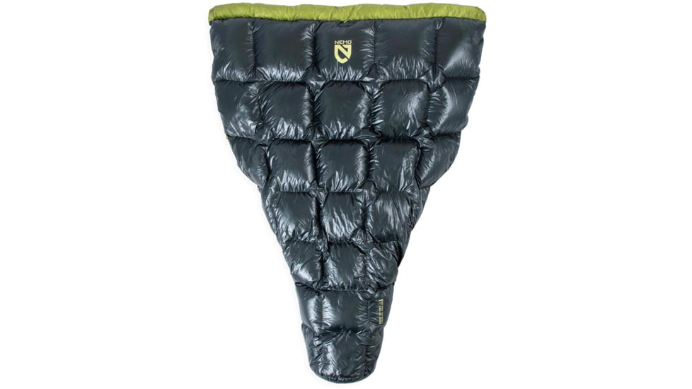 NEMO Equipment Pulse UL Quilt 20/30F Regular Endless Promise Sleeping Bag, Birch Bud / Goodnight Gray, Regular, 811666036162