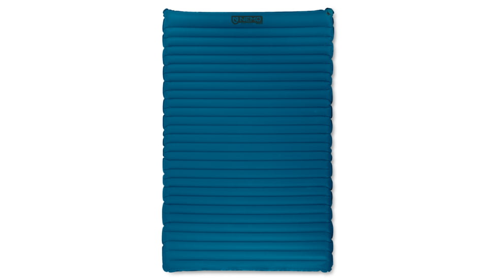 NEMO Equipment Quasar Double Insulated Sleeping Pad, Bluebird, Double, 811666033192
