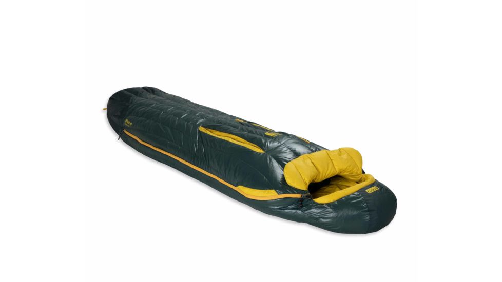 NEMO Equipment Riff 30 Sleeping Bag - Mens, Blaze/Deep Water, Regular, Left Zip, 811666031013