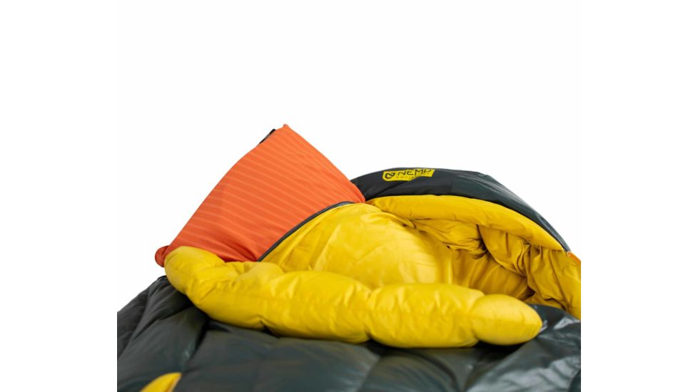 NEMO Equipment Riff 30 Sleeping Bag - Mens, Blaze/Deep Water, Regular, Left Zip, 811666031013