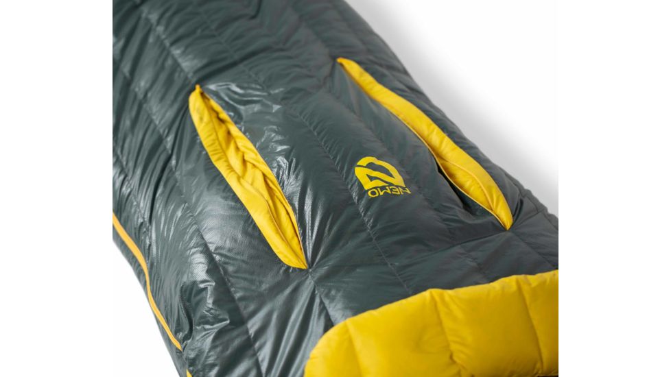 NEMO Equipment Riff 30 Sleeping Bag - Mens, Blaze/Deep Water, Regular, Left Zip, 811666031013