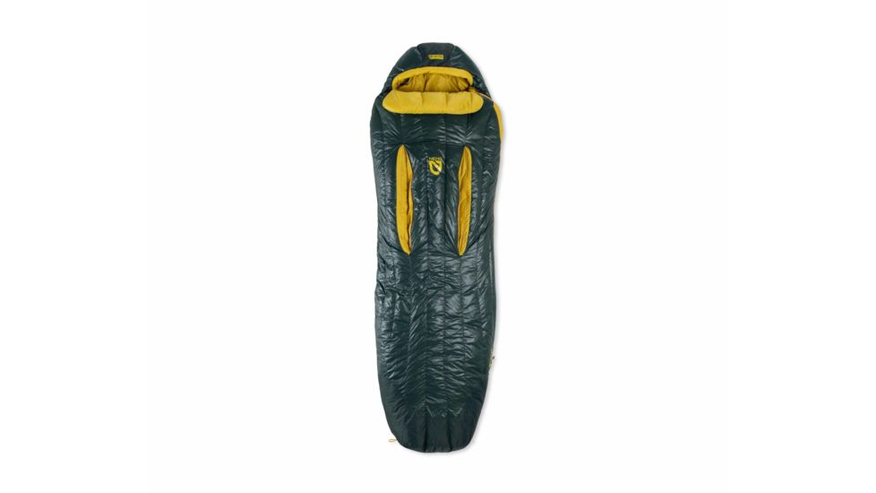NEMO Equipment Riff 30 Sleeping Bag - Mens, Blaze/Deep Water, Regular, Left Zip, 811666031013