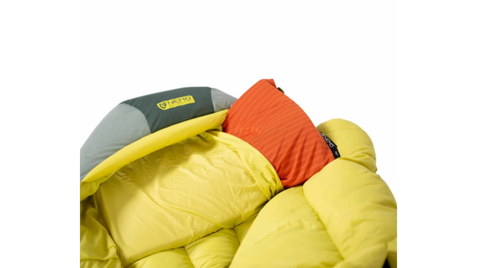 NEMO Equipment Riff 30 Sleeping Bag - Womens, Dorado/Lichen, Regular, Right Zip, 811666031051