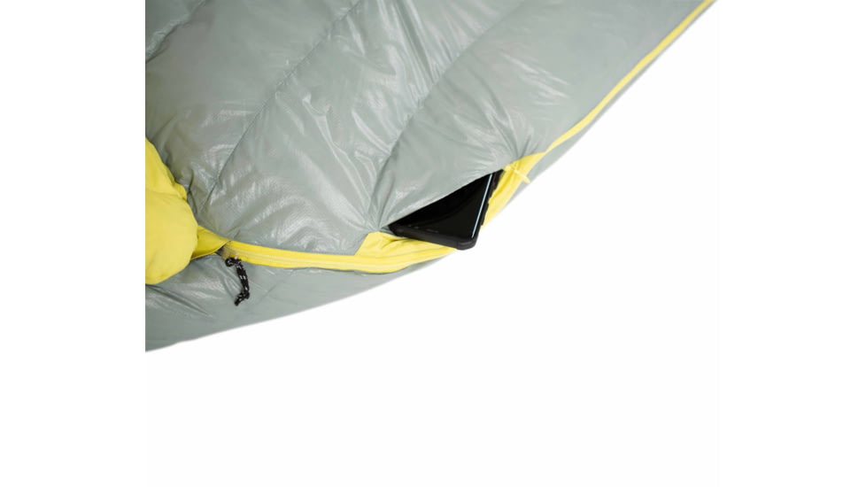 NEMO Equipment Riff 30 Sleeping Bag - Womens, Dorado/Lichen, Regular, Right Zip, 811666031051