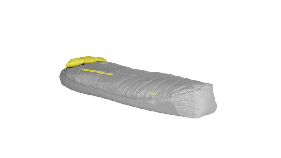 NEMO Equipment Riff Endless Promise Sleeping Bag - Womens, 15 F, Titanium, Regular, 811666035608