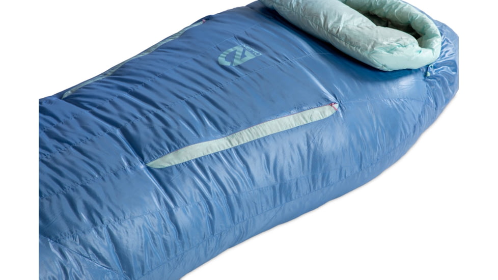 NEMO Equipment Riff Endless Promise Sleeping Bag - Womens, 30 F, Azure, Regular, 811666035622
