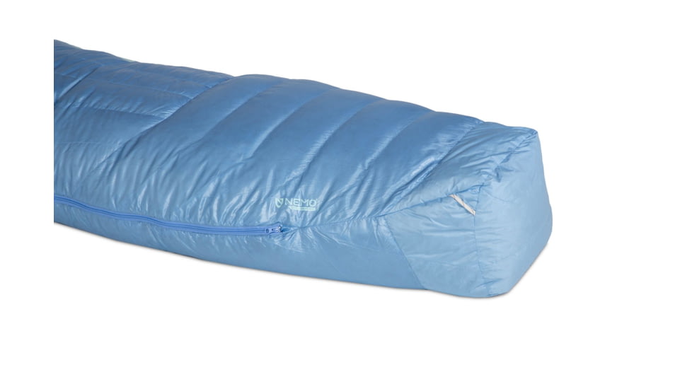NEMO Equipment Riff Endless Promise Sleeping Bag - Womens, 30 F, Azure, Regular, 811666035622