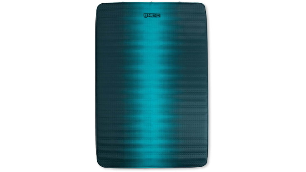 NEMO Equipment Roamer Double Self-Inflating Mattress, Lagoon, Double, 811666033208