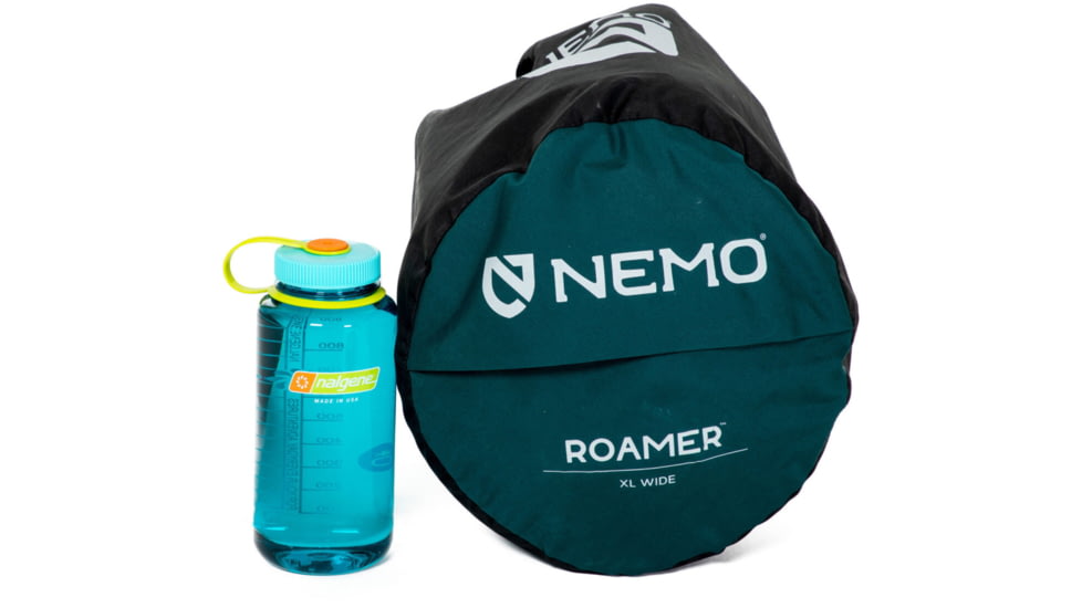 NEMO Equipment Roamer Sleeping Pad, Lagoon, 78x30in, XL Wide, 811666033482