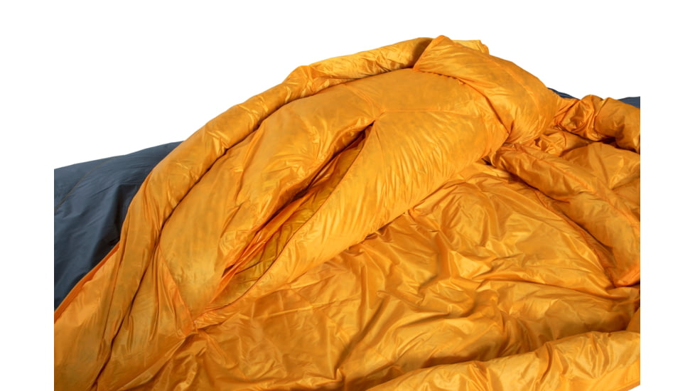 NEMO Equipment Sonic -20 Sleeping Bag, Goodnight Gray / Torch, Regular, 811666034540