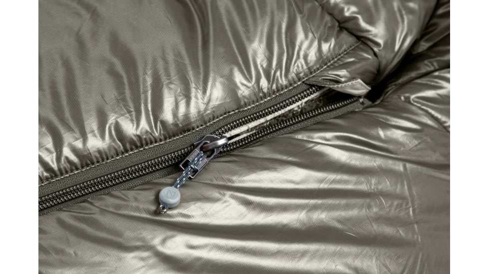 NEMO Equipment Soul 15/25F Endless Promise Synthetic Mummy Sleeping Bag, Smokey Olive / Fog / Spicy Orange, Short, 811666036193