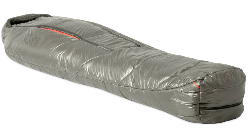 NEMO Equipment Soul 15/25F Endless Promise Synthetic Mummy Sleeping Bag, Smokey Olive / Fog / Spicy Orange, Short, 811666036193