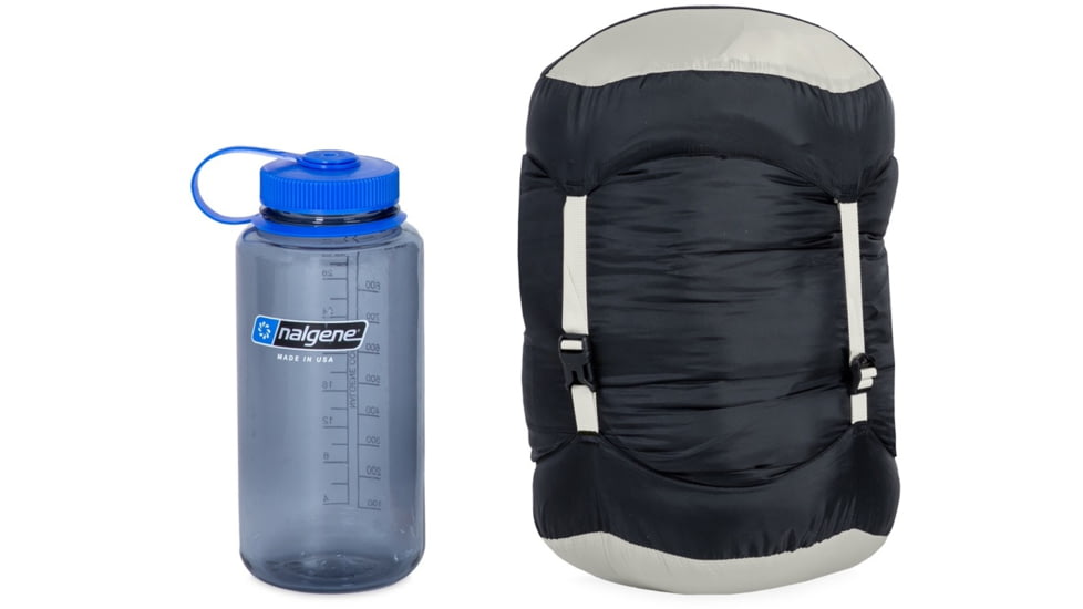 NEMO Equipment Soul 15/25F Endless Promise Synthetic Mummy Sleeping Bag, Smokey Olive / Fog / Spicy Orange, Short, 811666036193