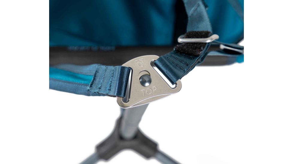 NEMO Equipment Stargaze Camp Chair, Neptune/Smoke, 811666030689