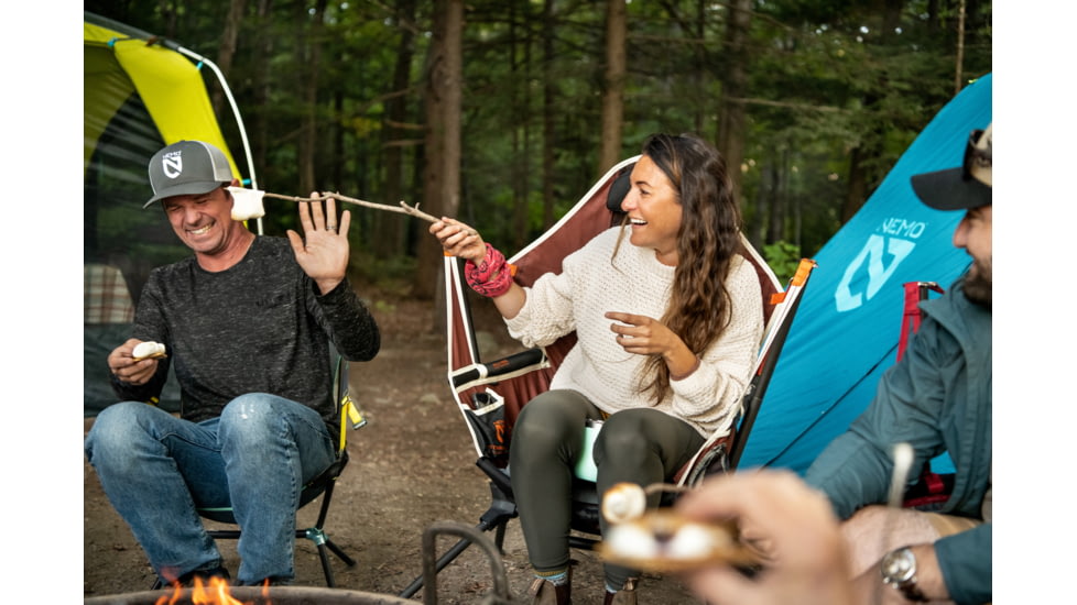NEMO Equipment Stargaze Recliner Luxury Camping Chair, Oxide, 811666032768