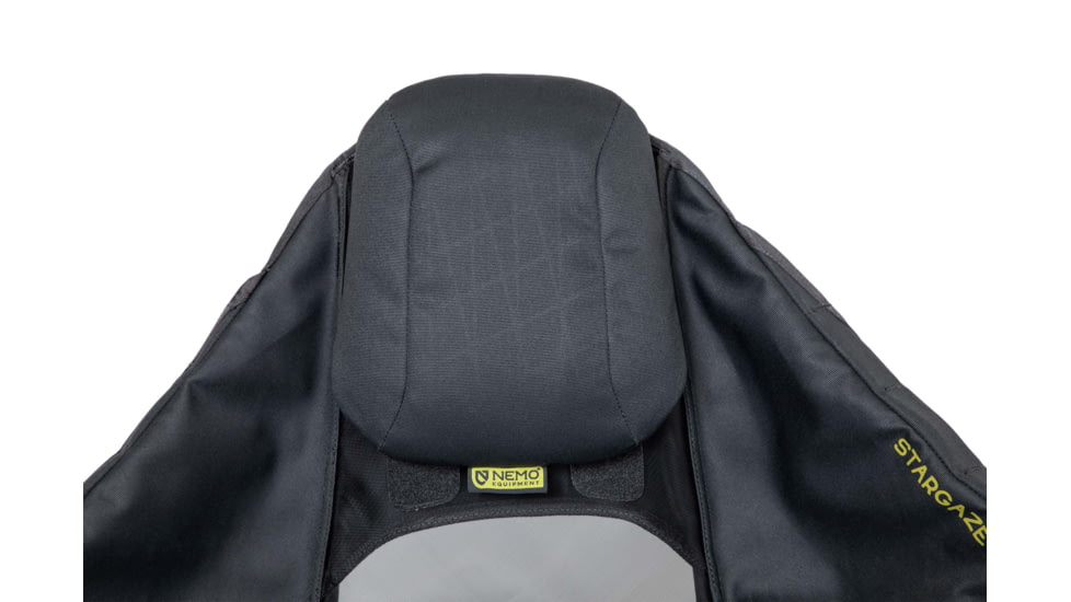NEMO Equipment Stargaze Reclining Camp Chair, Black Pearl, 811666035318