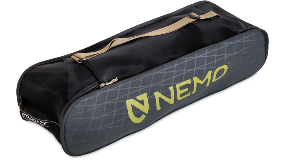 NEMO Equipment Stargaze Reclining Camp Chair, Black Pearl, 811666035318