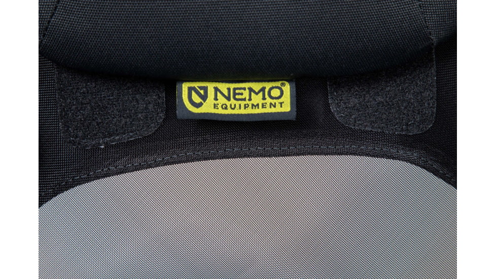 NEMO Equipment Stargaze Reclining Camp Chair, Black Pearl, 811666035318