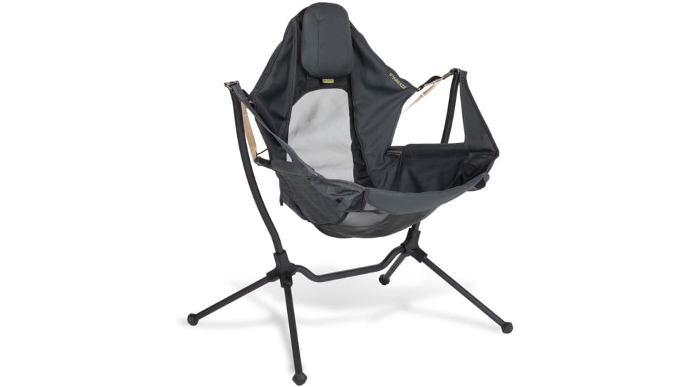 NEMO Equipment Stargaze Reclining Camp Chair, Black Pearl, 811666035318