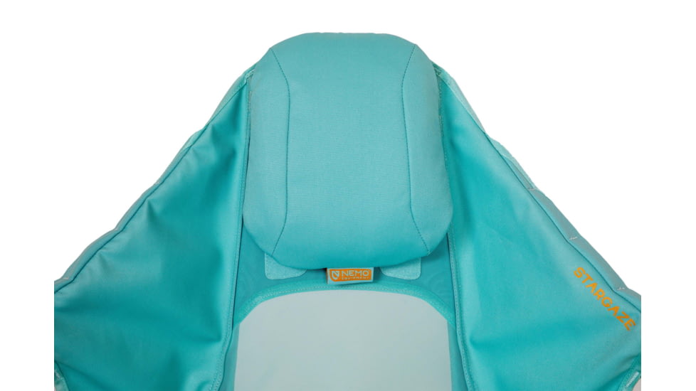 NEMO Equipment Stargaze Reclining Camp Chair, Hazy Aqua, 811666035264