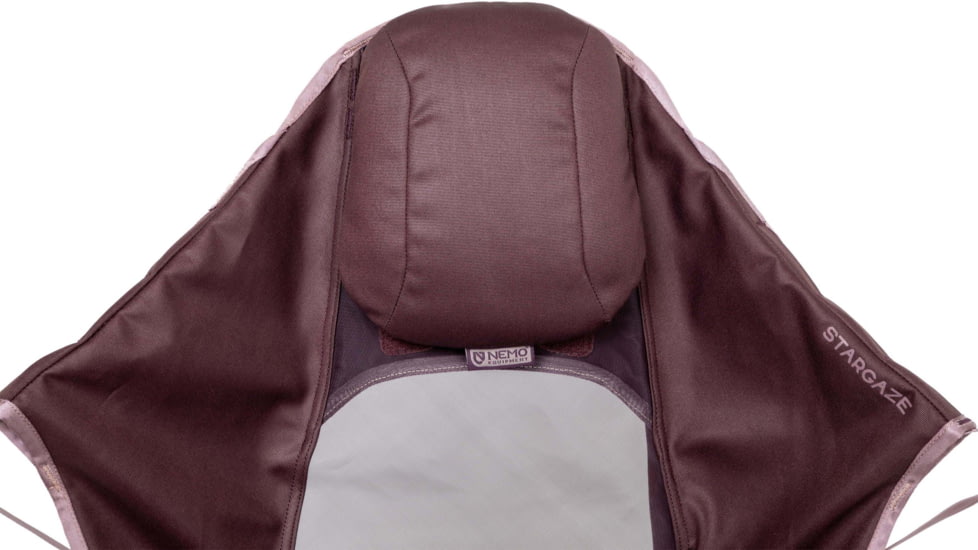 NEMO Equipment Stargaze Reclining Camp Chair, Huckleberry, 811666035271