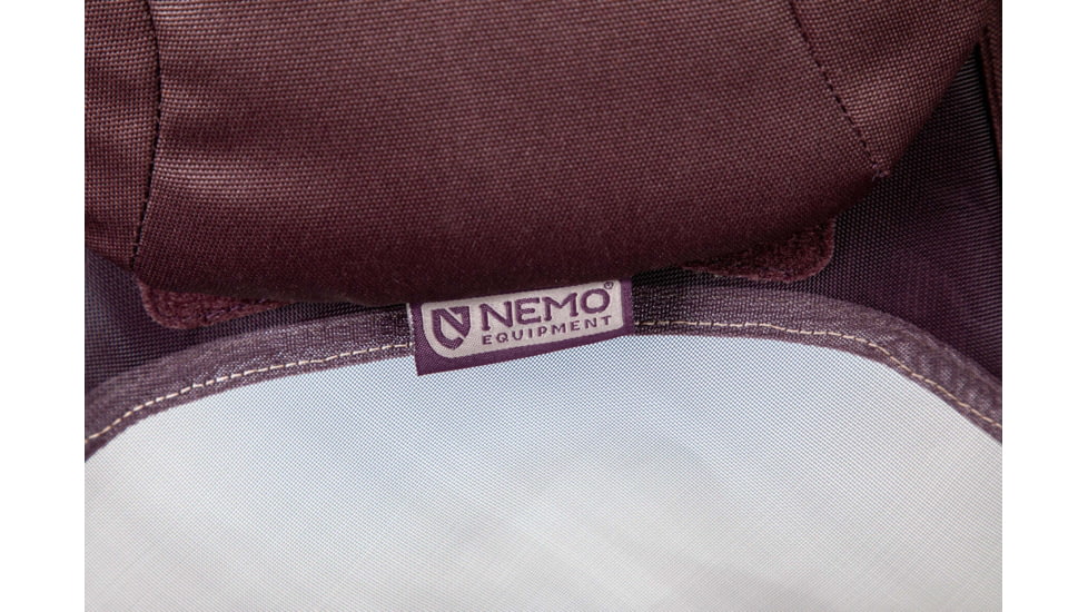 NEMO Equipment Stargaze Reclining Camp Chair, Huckleberry, 811666035271