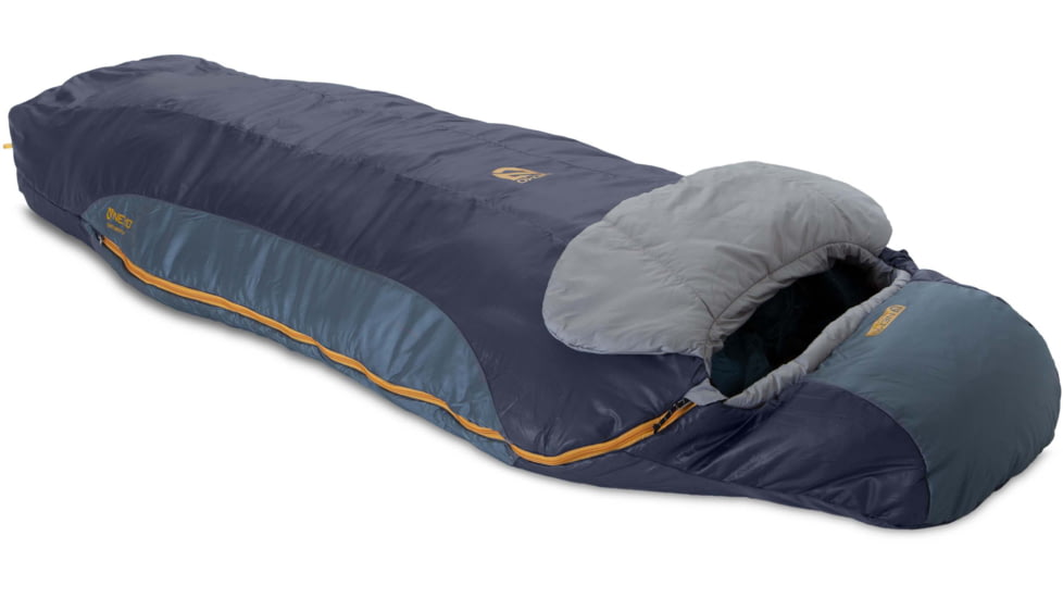NEMO Equipment Tempo 20 Sleeping Bag 2023 - Mens, Odyssey Gray/Titanium, Regular, 811666035523