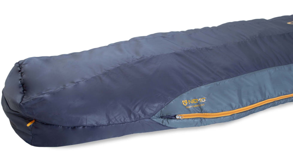 NEMO Equipment Tempo 20 Sleeping Bag 2023 - Mens, Odyssey Gray/Titanium, Regular, 811666035523