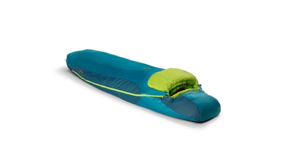 NEMO Equipment Tempo 20 Sleeping Bag - Mens, Spring Bud/Mayan Blue, Regular, Left Zip, 811666030719