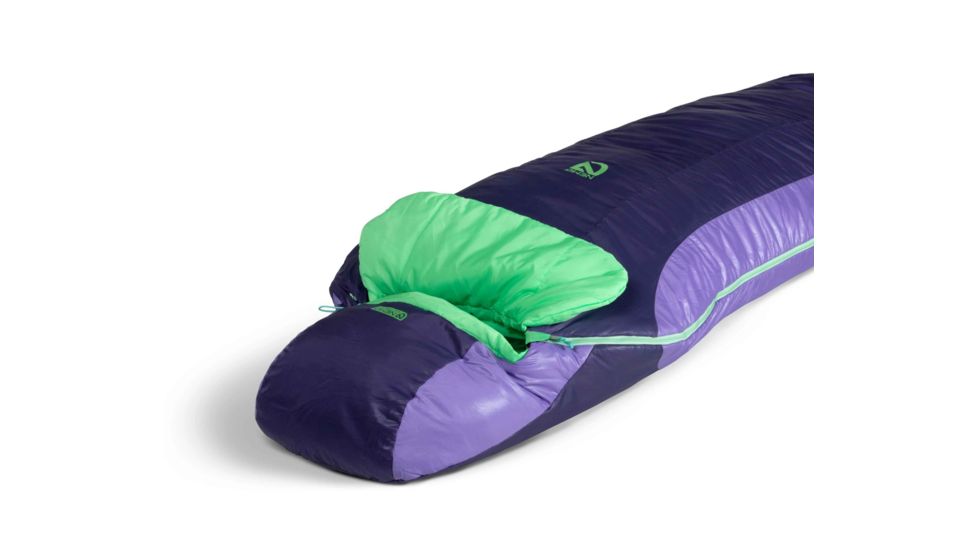 NEMO Equipment Tempo 20 Sleeping Bag - Womens, Hamlet/Midsummer Night, Regular, Right Zip, 811666030771