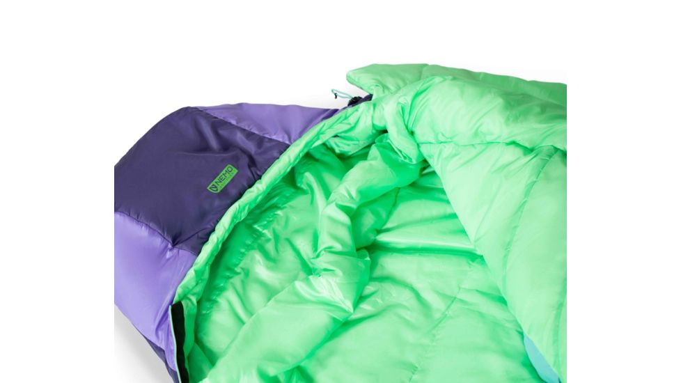 NEMO Equipment Tempo 20 Sleeping Bag - Womens, Hamlet/Midsummer Night, Regular, Right Zip, 811666030771