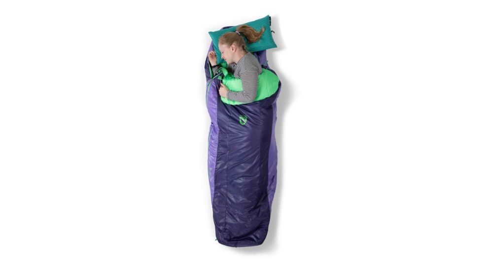 NEMO Equipment Tempo 20 Sleeping Bag - Womens, Hamlet/Midsummer Night, Regular, Right Zip, 811666030771
