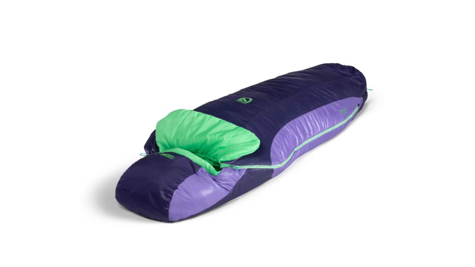 NEMO Equipment Tempo 20 Sleeping Bag - Womens, Hamlet/Midsummer Night, Regular, Right Zip, 811666030771