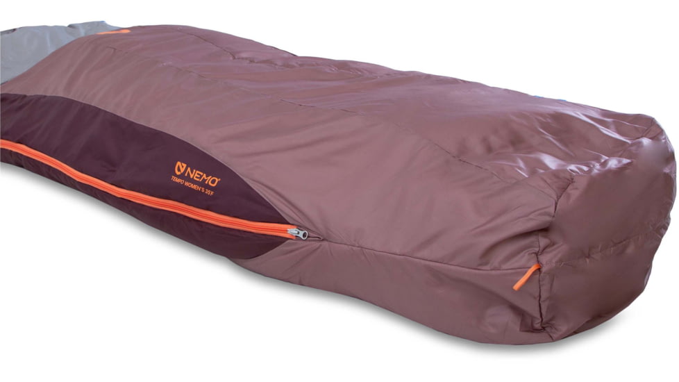 NEMO Equipment Tempo 35 Sleeping Bag 2023 - Womens, Twilight Mauve/Paloma Gray, Regular, 811666035516