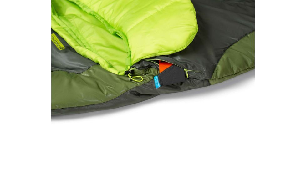 NEMO Equipment Tempo 35 Sleeping Bag - Mens, Sapling/Dark Timber, Long, Left Zip, 811666030764