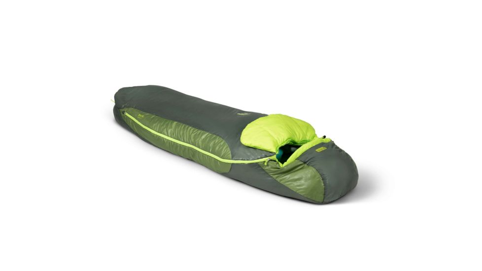 NEMO Equipment Tempo 35 Sleeping Bag - Mens, Sapling/Dark Timber, Long, Left Zip, 811666030764