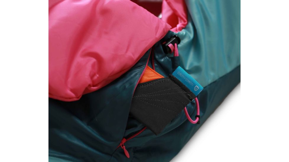 NEMO Equipment Tempo 35 Sleeping Bag - Womens, Wild Flower/Stone Garden, Regular, Right Zip, 811666030795