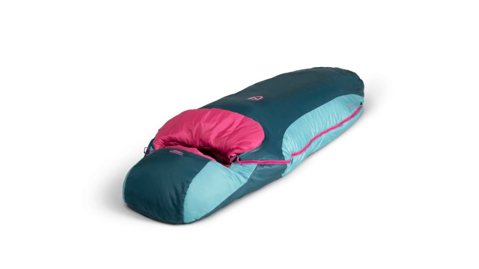 NEMO Equipment Tempo 35 Sleeping Bag - Womens, Wild Flower/Stone Garden, Regular, Right Zip, 811666030795
