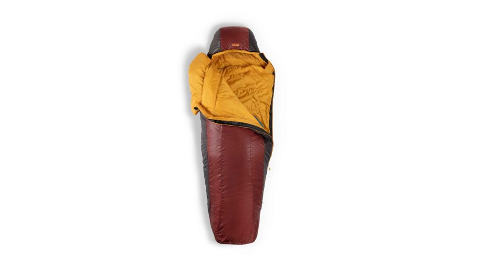 NEMO Equipment Tempo 50 Sleeping Bag - Mens, Harvest/Waxed Leather, Regular, Left Zip, 811666030733