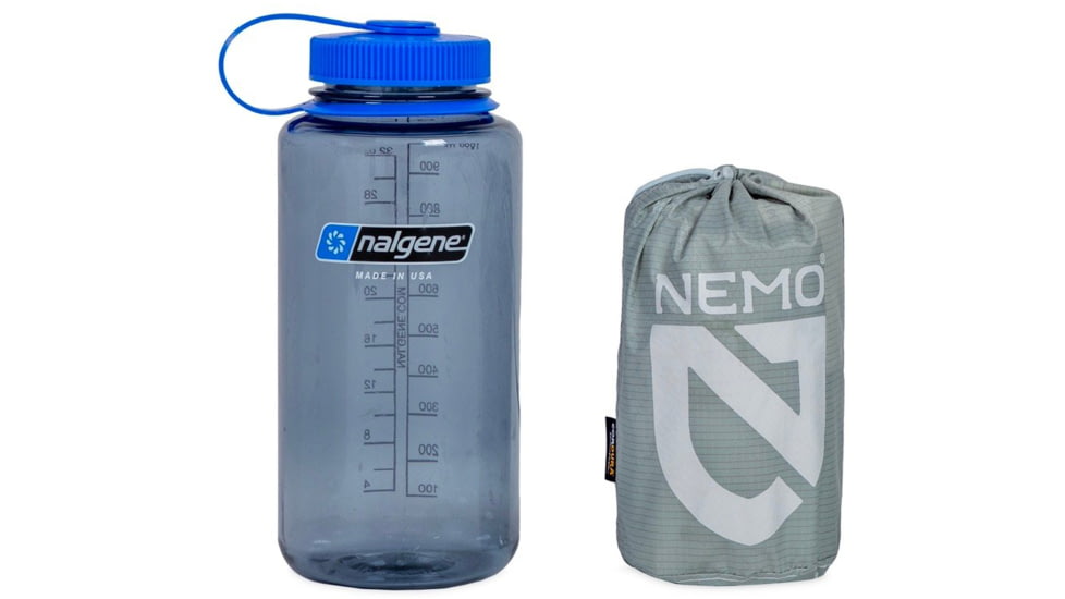 NEMO Equipment Tensor Elite Ultralight Insulated Sleeping Pad, Aluminum / Titanium, Short, 811666036292