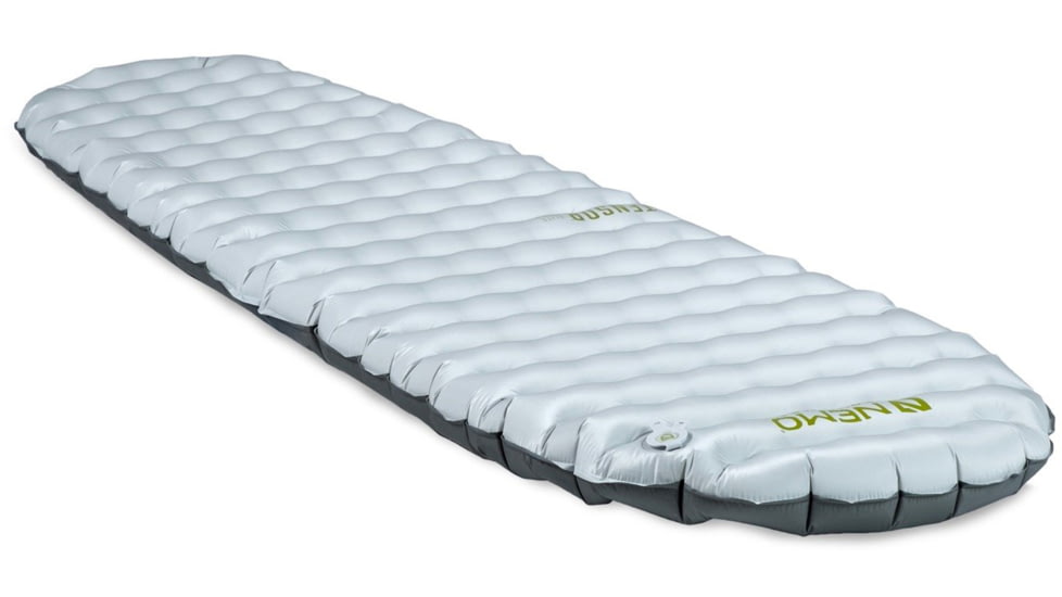 NEMO Equipment Tensor Elite Ultralight Insulated Sleeping Pad, Aluminum / Titanium, Short, 811666036292