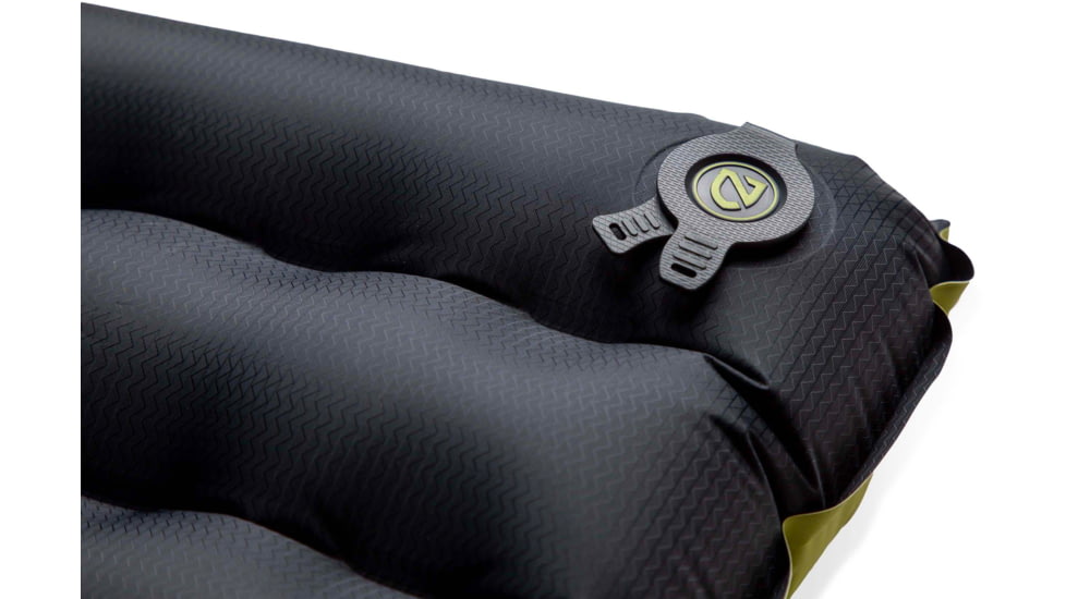 NEMO Equipment Tensor Extreme Conditions Sleeping Pad, Black/Birch Bud/Citron, Regular Mummy, 811666034281