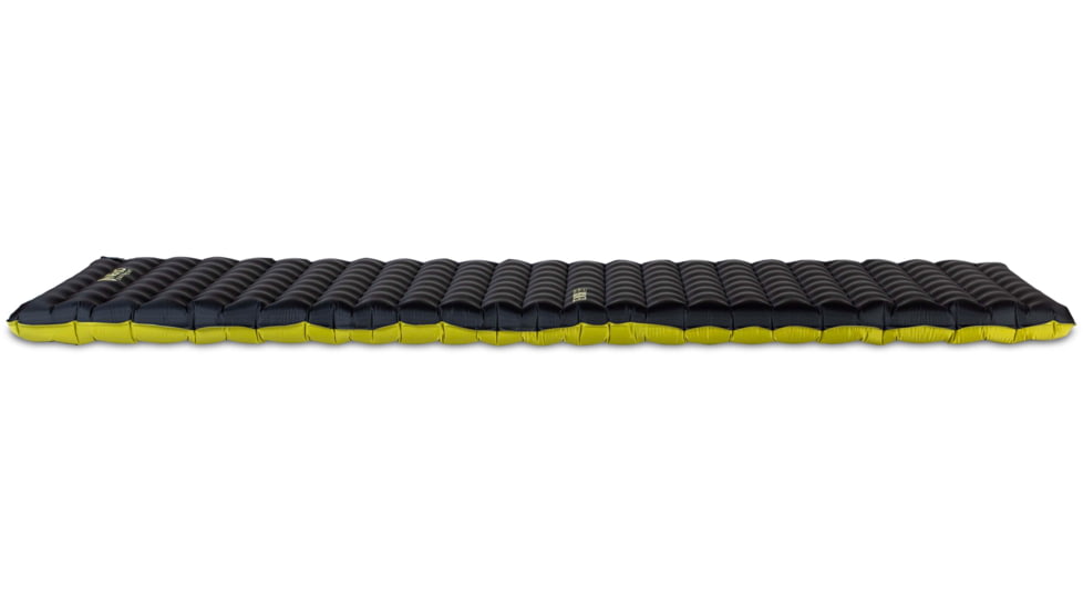 NEMO Equipment Tensor Extreme Conditions Sleeping Pad, Black/Birch Bud/Citron, Long Wide, 811666034137