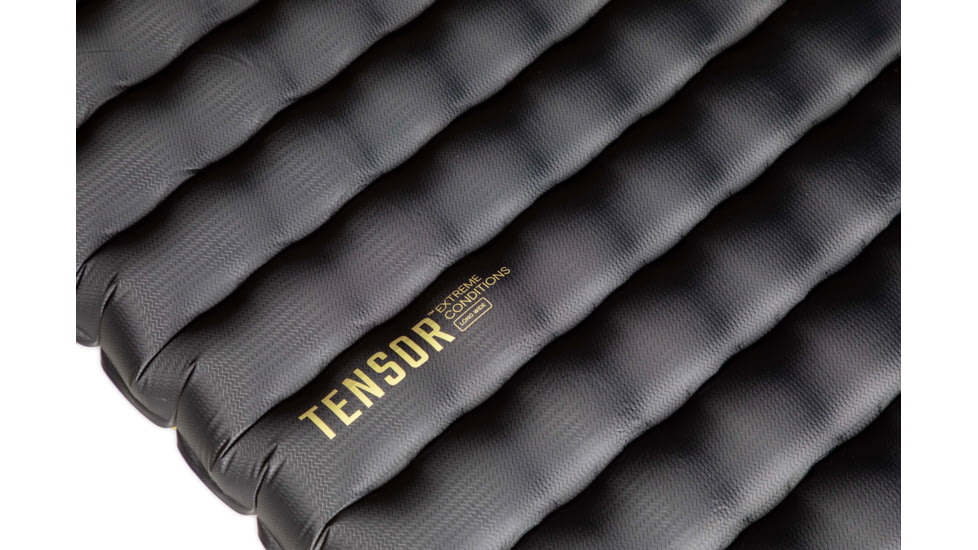 NEMO Equipment Tensor Extreme Conditions Sleeping Pad, Black/Birch Bud/Citron, Regular Mummy, 811666034281