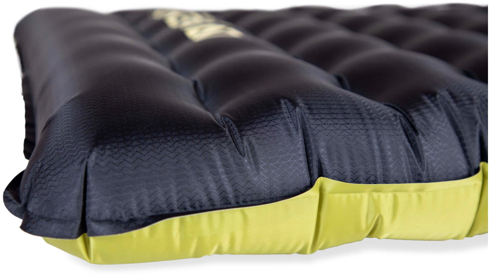 NEMO Equipment Tensor Extreme Conditions Sleeping Pad, Black/Birch Bud/Citron, Regular Mummy, 811666034281