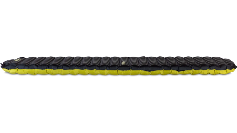 NEMO Equipment Tensor Extreme Conditions Sleeping Pad, Black/Birch Bud/Citron, Regular Mummy, 811666034281